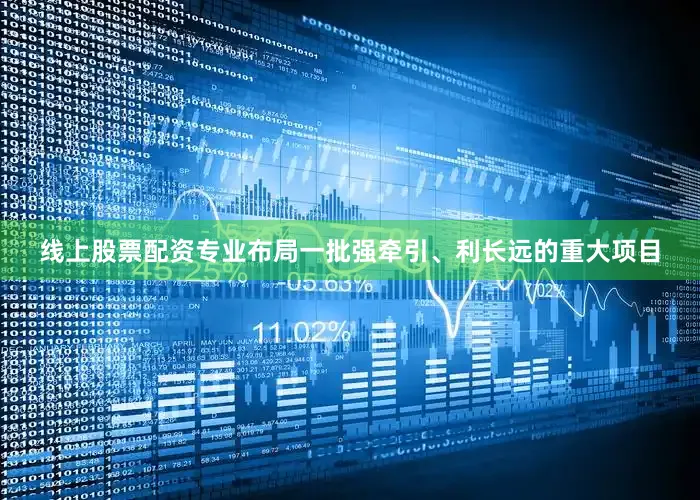 线上股票配资专业布局一批强牵引、利长远的重大项目